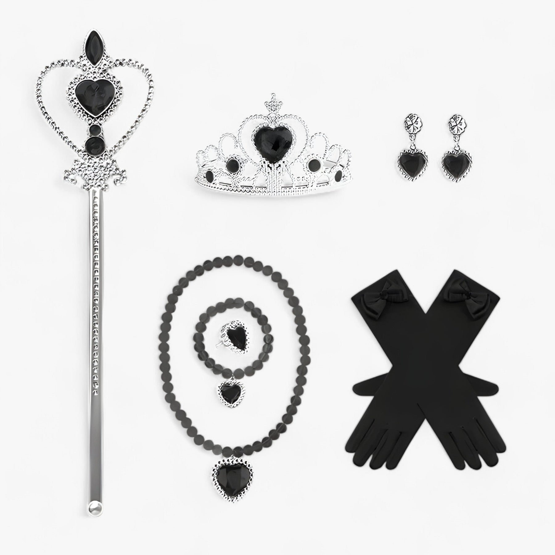 Costume Set : Tutu Jurk en Accessoires voor Halloween en Carnaval in van Pantino