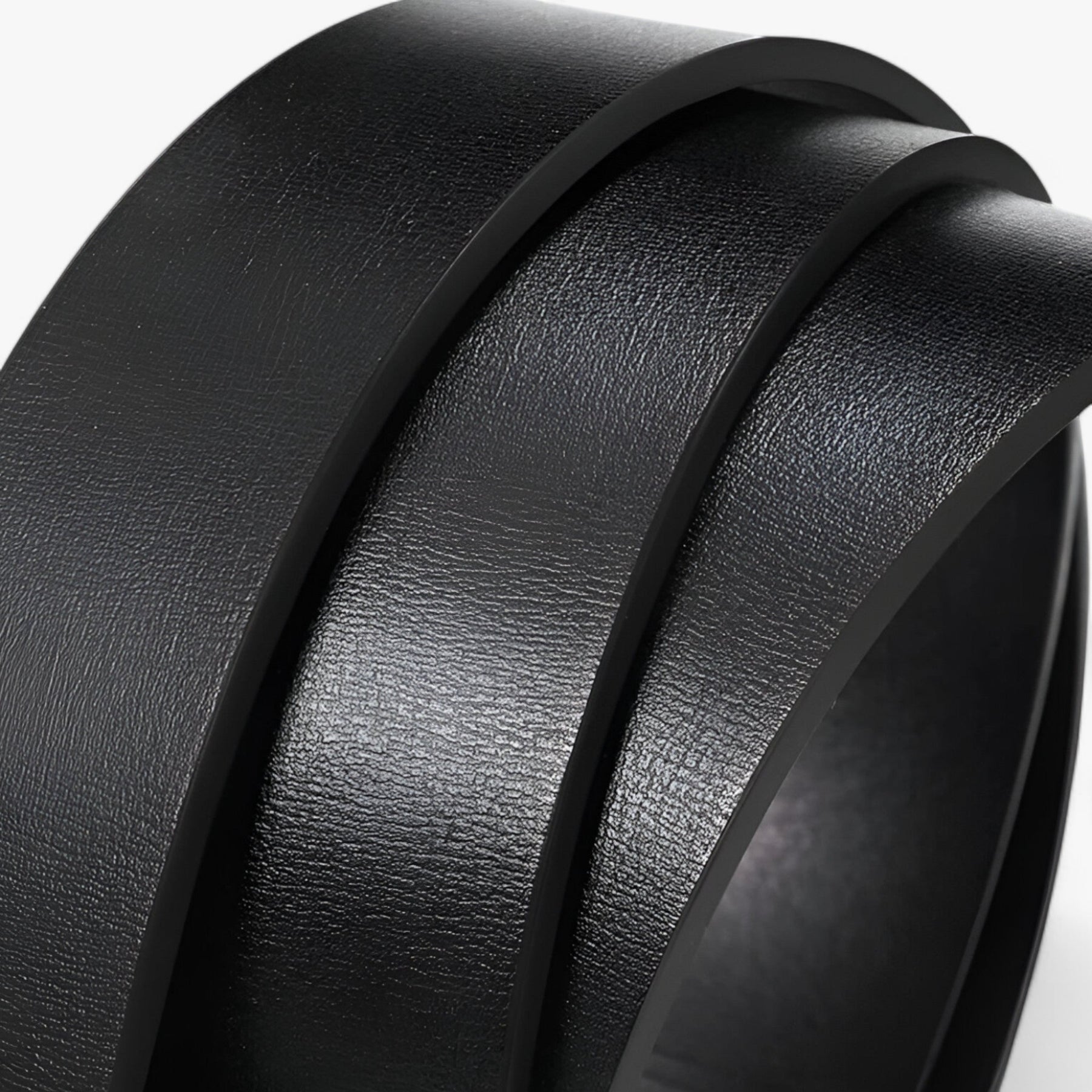Belt : Heren Riem voor Verfijnde Stijl - Zwart in van Pantino