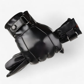 Men's Leather Winter Gloves : Handschoenen Heren Bruin - Warme Leren Winterhandschoenen in van Pantino