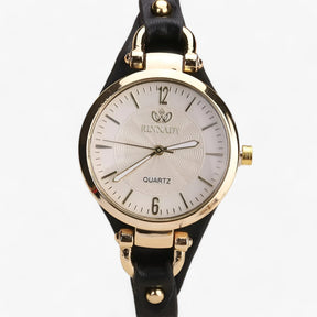 watches : Elegant en Slank PU Leren Armband - Groen in van Pantino