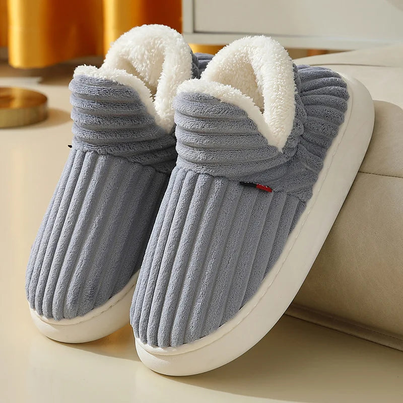 other : HappySlides - Warme en Comfortabele Sloffen - Grijs in van Pantino