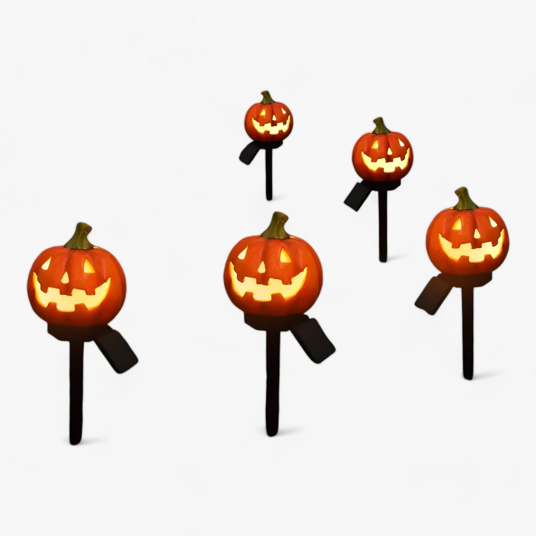 home & garden : Zonne-Energie Halloween Decoraties Pompoenen - Verlicht Uw Tuin - Oranje in van Pantino
