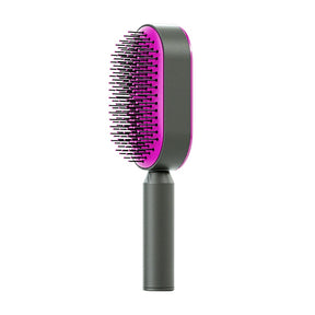 Hairbrush : SmartBrush - Wit - Accessoire in Paars van Pantino