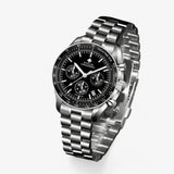 Blue Watch - Luxury Steel Chronograph Watch