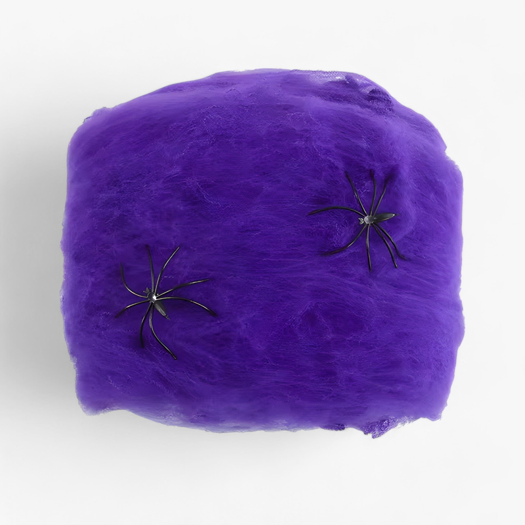 home & garden : Halloween Spinnenweb - Rekbaar Spinnenweb en Spinnen voor Griezelige Feestelijke Wisieten - Wit in Paars van Pantino