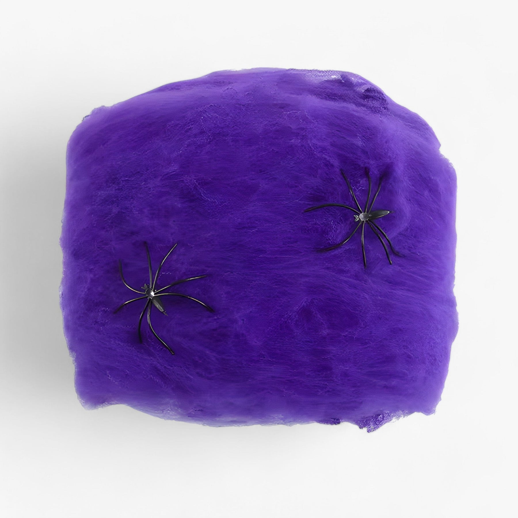 home & garden : Halloween Spinnenweb - Rekbaar Spinnenweb en Spinnen voor Griezelige Feestelijke Wisieten - Wit in Paars van Pantino