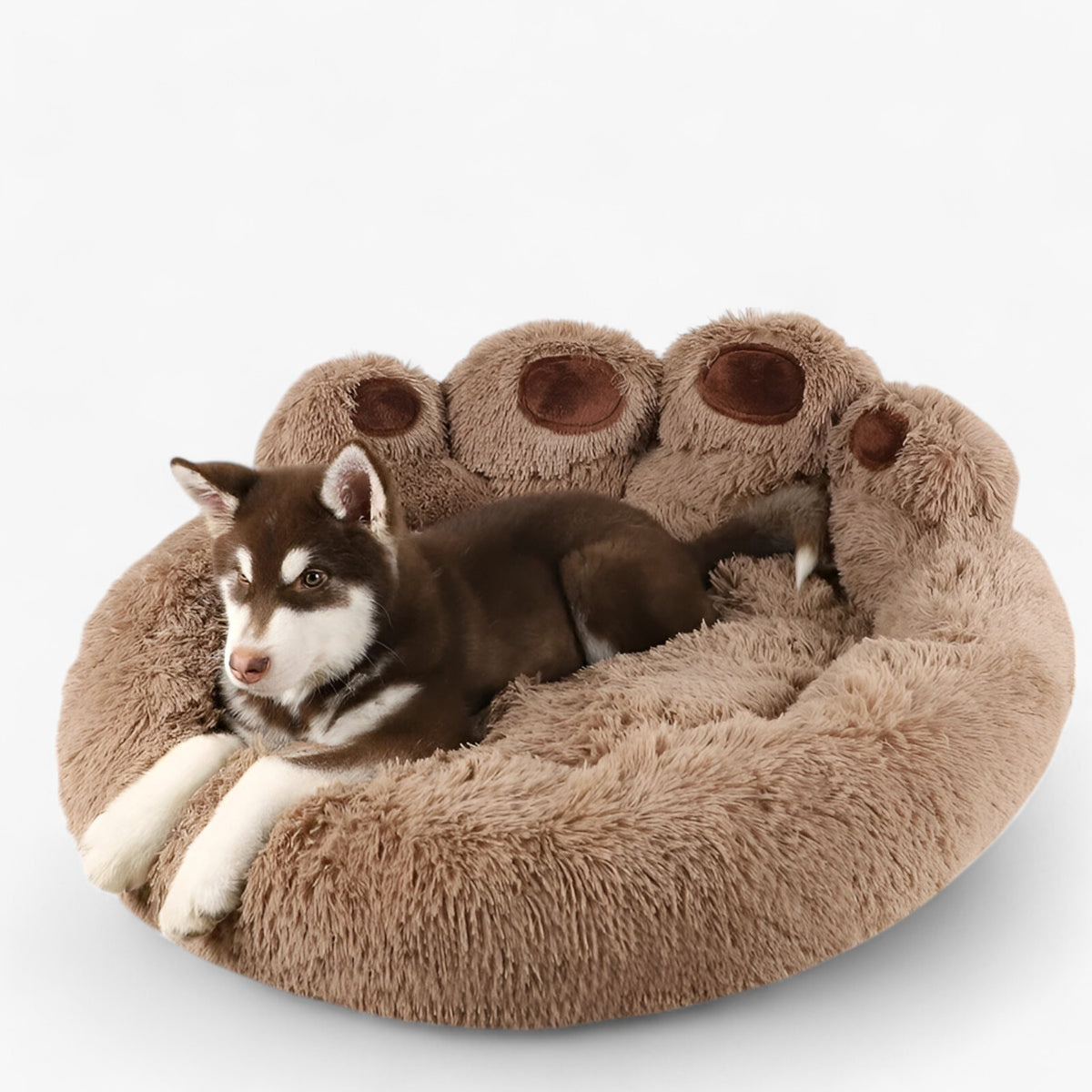 pets : Fido Fluff - Pluizig en Comfortabel Hondenbed in van Pantino