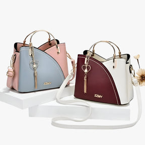 bags : Crossbody Tas Dames Khaki - Elegante en Veelzijdige Leren voor in Trendy Kleuren in van Pantino