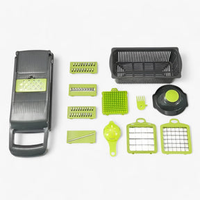 home & garden : Multifunctionele Snijder en Hakker - 14 in 1 Grijs in van Pantino