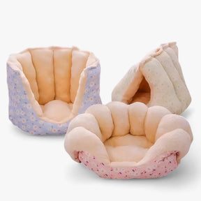 pets : Warm en Gezellig Winterkattenbed - Roze in van Pantino