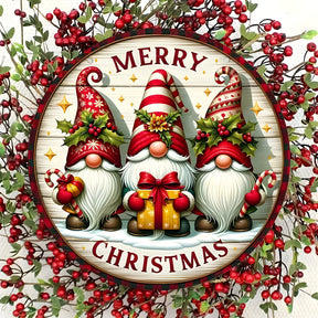 home & garden : Feestdecoratie van Emily - Houten Kerstgnom Paneel - Voeg een Fantasievolle Touch Toe in van Pantino