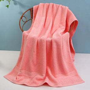 home & garden : TurboTrock Luxe Sneldrogende Handdoek - Comfort, Luxe en Duurzaam. - Blauw in Roze van Pantino