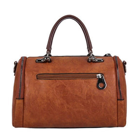 Tassen : Vintage Schoudertas Dames Groen - Retro Stijl in van Pantino