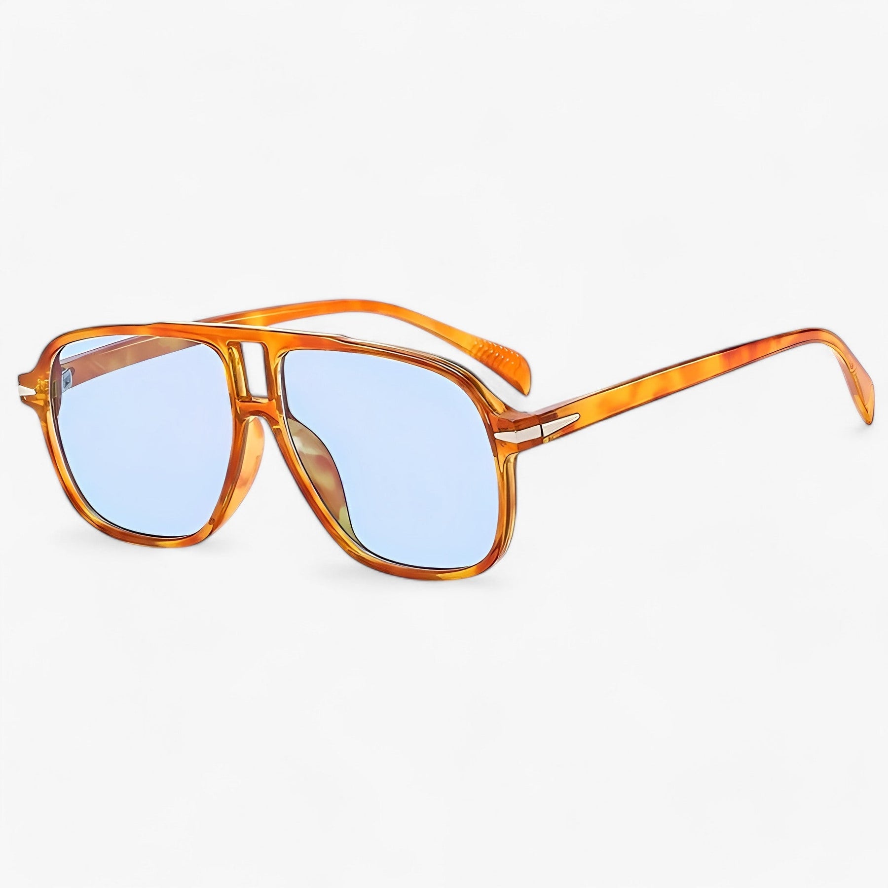 Sunglasses : Zonnebril Oranje - Luxe UV400 Aviator - Stijl & Bescherming in van Pantino