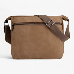 bags : Schoudertas Heren Zwart - Multifunctionele Canvas in van Pantino