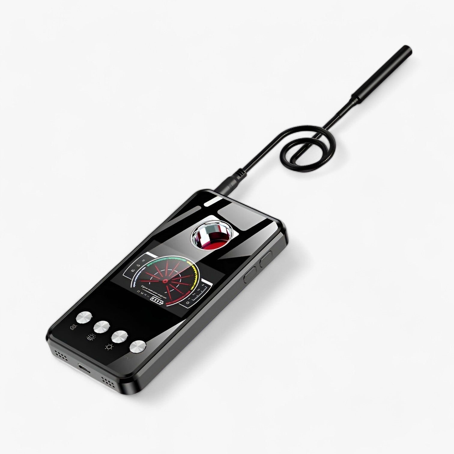 gadgets : Bug Detector Zwart - Draagbare GPS & Laser Detector voor Privacy Bescherming in Zwart van Pantino