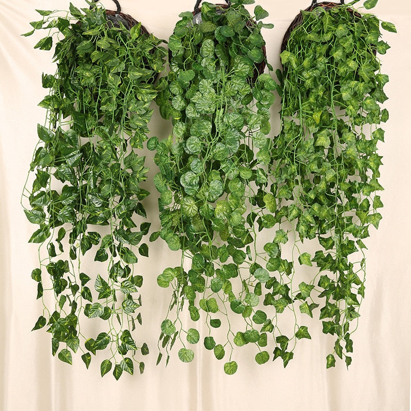 home & garden : Groene Wanddecoratie - Klimops die Geen Verzorging Nodig Hebben (3 St.) in van Pantino