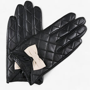 Gloves : Handschoenen Zwart - Chique & Warme Leren - Touchscreen & Comfort in Zwarte touchscreen van Pantino