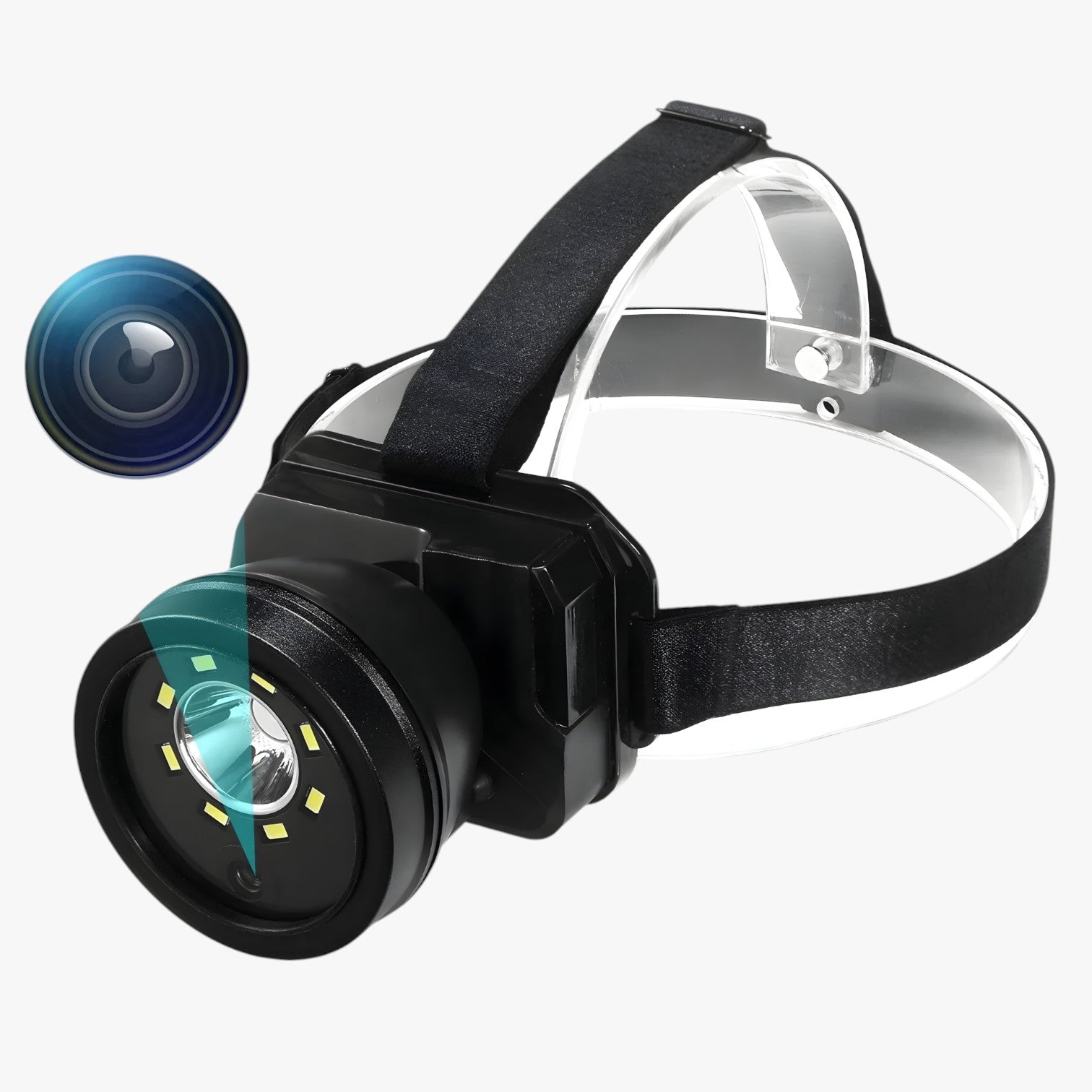 gadgets : Full HD Hoofd-lampcamera - Handsfree Opname Ks-901 in van Pantino