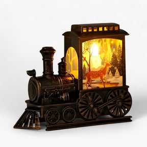 home & garden : Vintage Treinlampen - Draagbare Batterijlampen - Feestelijke Kerst in Herten 1 +1 GRATIS van Pantino