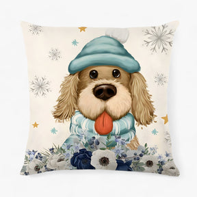 home & garden : Housse de Coussin en Lin de Noël - Décor Festif Et Confortable Pour La Maison in 23 van Pantino