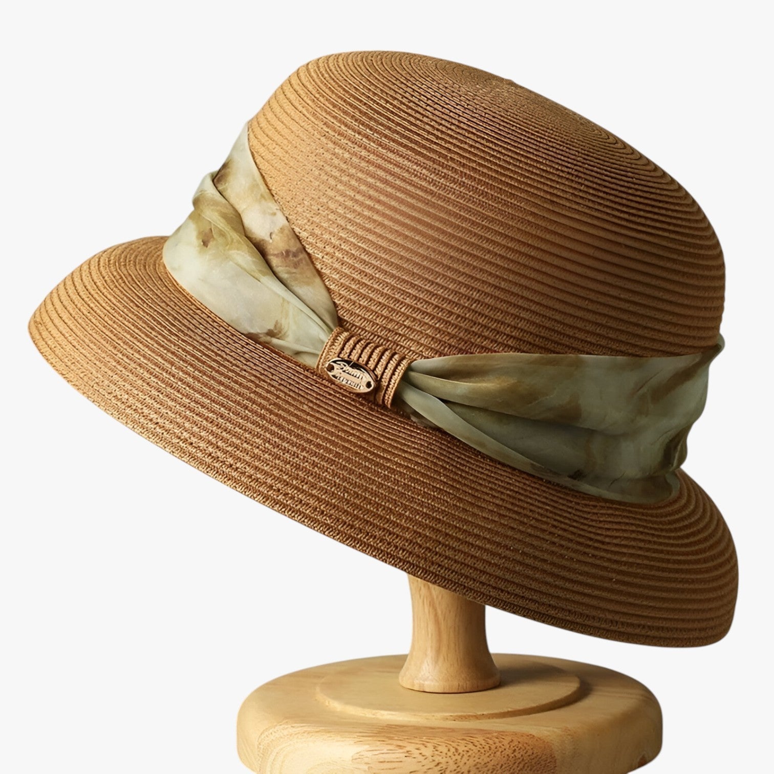 Sun Hat : Natuurlijke Bescherming met een Stijlvolle Zonnehoed - Zwart in Khaki 56-58 van Pantino