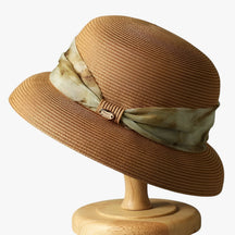 Sun Hat : Natuurlijke Bescherming met een Stijlvolle Zonnehoed - Zwart in Khaki 56-58 van Pantino