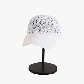 Sun Hat : Zomerhoed die Ademt voor Dames - Licht, Elegant en Verstelbaar - Beige in wit van Pantino