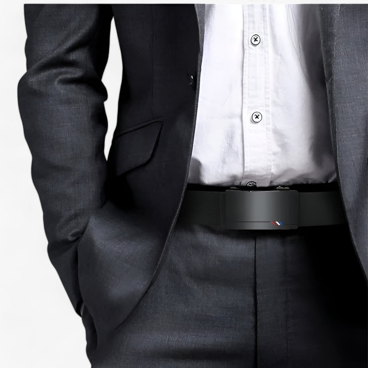 bags : Luxe Leren Riem met Automatische Gesp in van Pantino