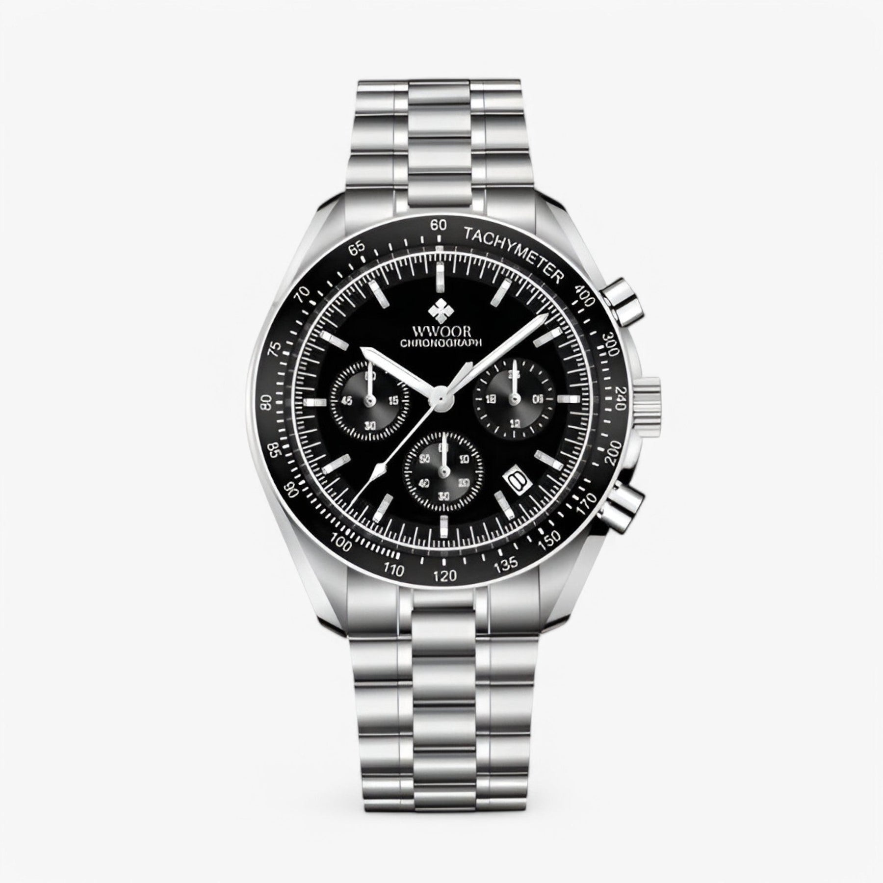 watches : Horloge Blauw - Luxe Stalen Chronograafhorloge in van Pantino