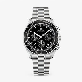 watches : Horloge Blauw - Luxe Stalen Chronograafhorloge in van Pantino