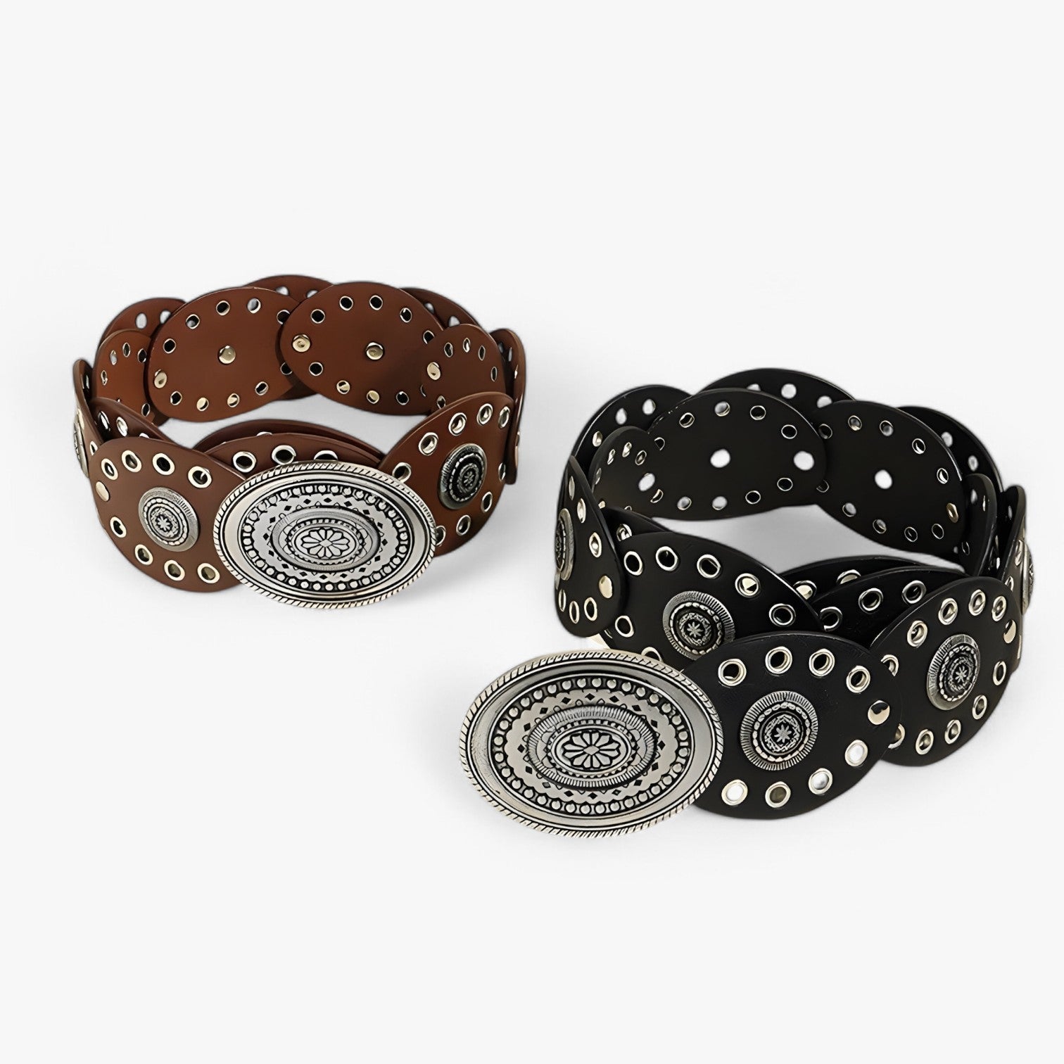 other : Vintage Verstelbaar Riem - Retro Elegantie - Zwart in van Pantino