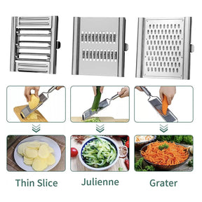 home & garden : Multifunctionele Groentensnijder Zilver in van Pantino