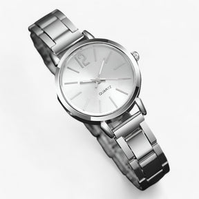 watches : Horloge Dames Roze - Elegant Dameshorloge Set - Stilet Roestvrij Staal & Armband in van Pantino