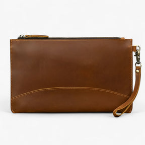 bags : Portemonnee Heren Bruin - Vintage Leren - Duurzaam en Stijlvol in van Pantino