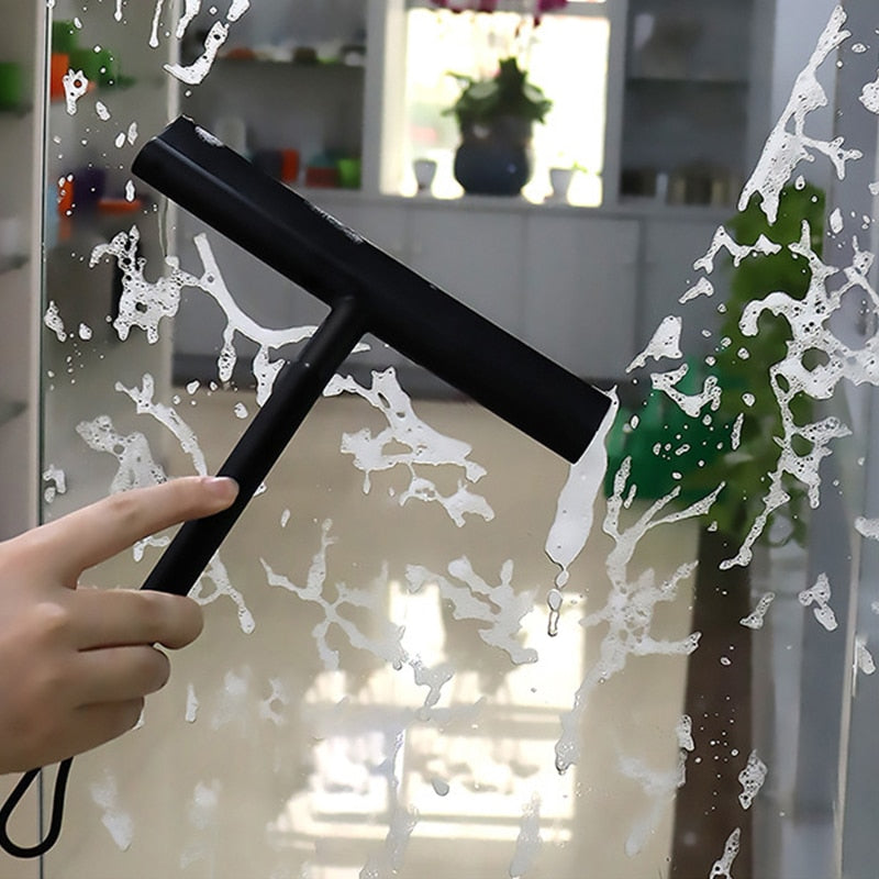 home & garden : Ramentrekker met Ophanghaak - Black - Handig voor in de Douche in van Pantino