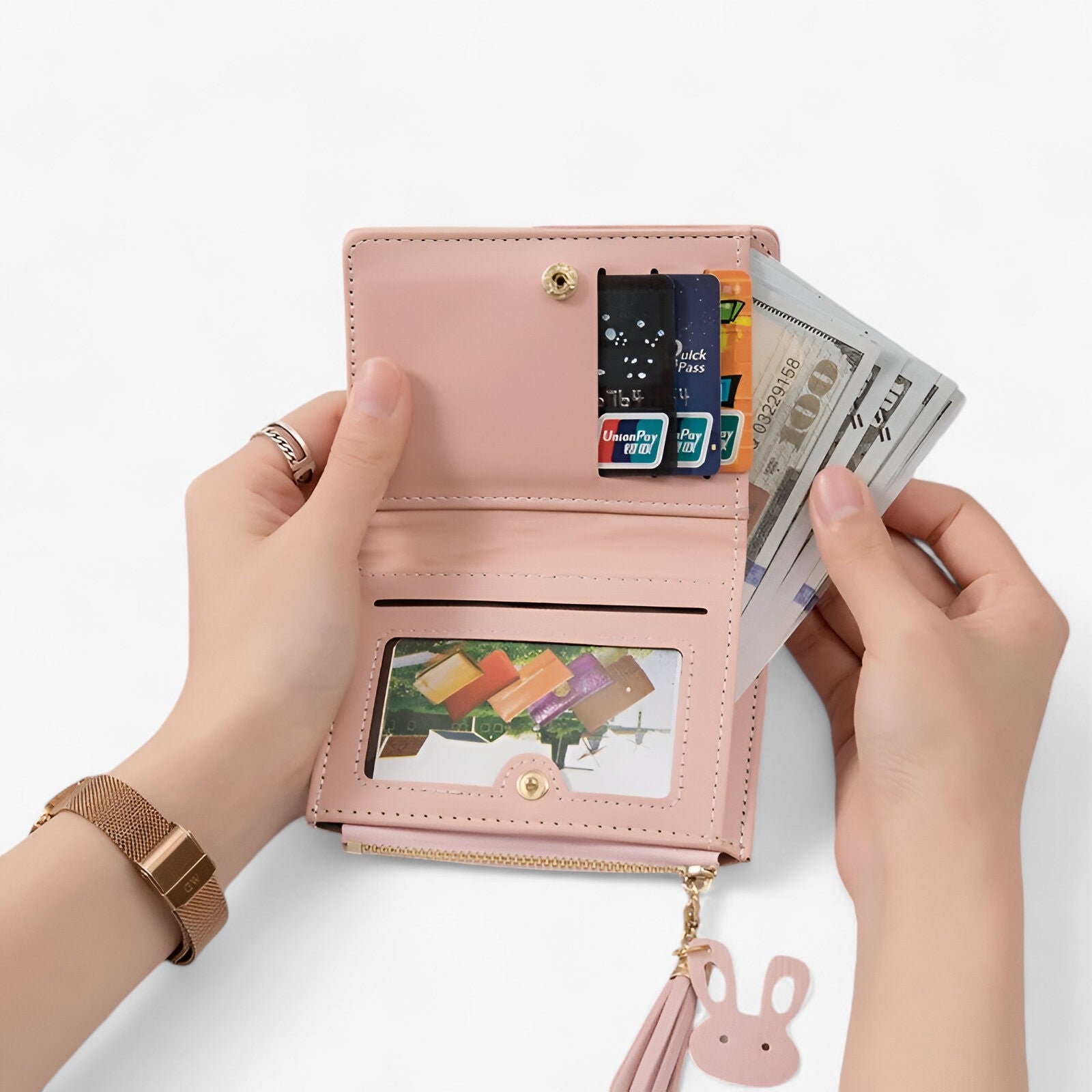 bags : Elegante Tas voor Vrouwen - Compact in PU-Leder - Zwart in van Pantino