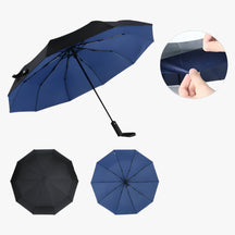 outdoor equipment : Winddichte Zonn Parasol - Groot en Duurzaam voor Alle Weersomstandigheden - Zwart in Marineblauw van Pantino