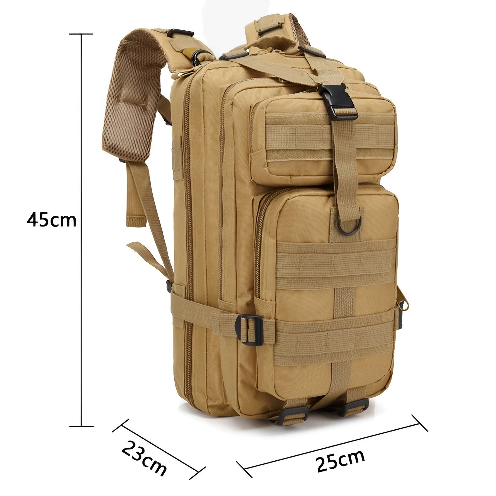outdoor equipment : Waterdichte Outdoor Rugzak 40L Oranje - Duurzaam Nylon voor Trekking & Reizen in van Pantino