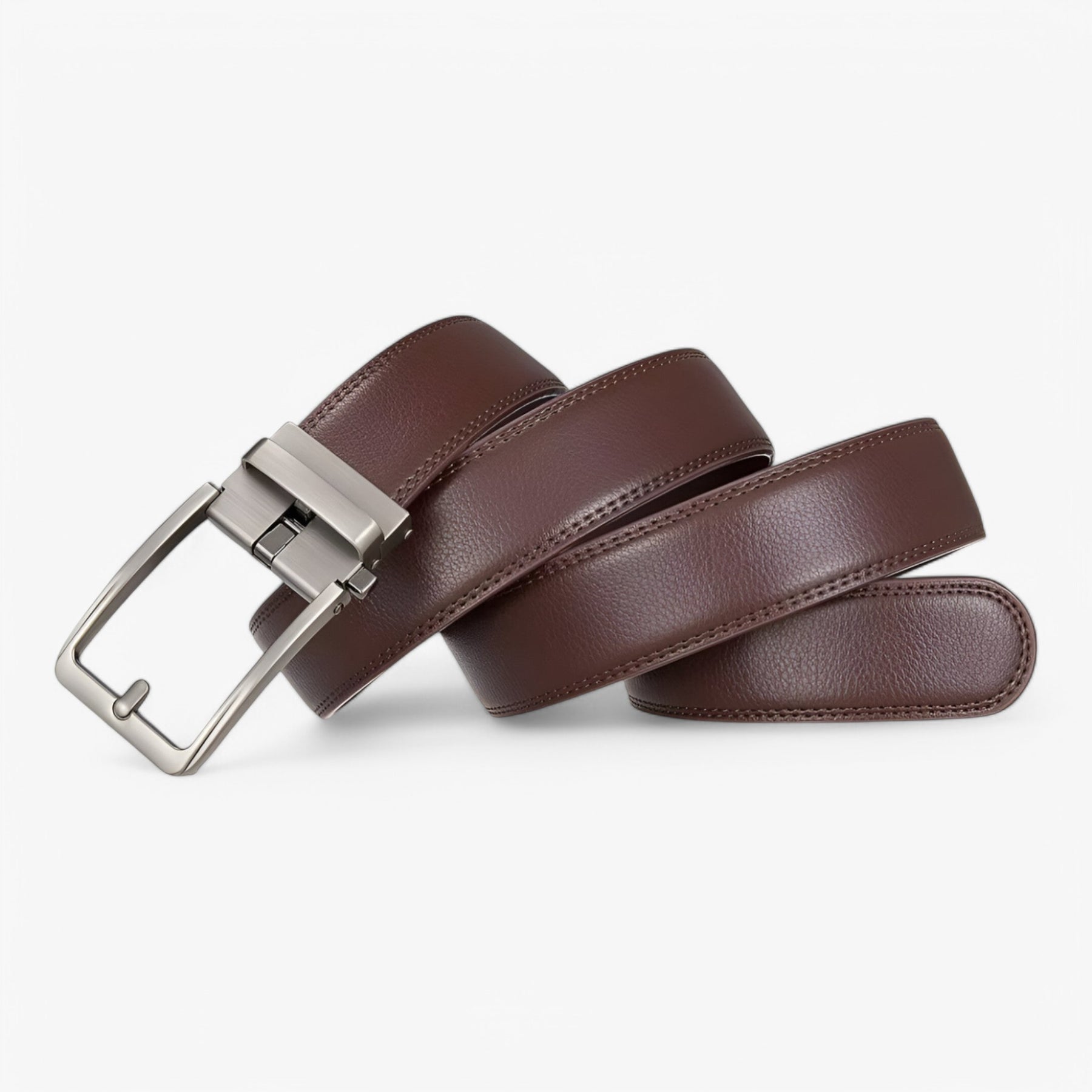 Belt : Riem Heren Bruin - Moderne Herenriem in van Pantino