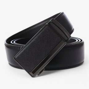 Belt : Riem Heren Zwart - Koeienhuid in van Pantino