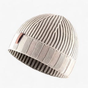 Beanie : Beanie Khaki - Katoenen Vintage Gewassen Gebreide - Perfect voor Winter in Khaki CHINA van Pantino
