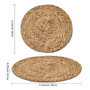 home & garden : Rotan Matten - Hittebestendige Tafelbescherming in van Pantino