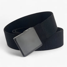 Belt : Elastische Riem voor Actieve Levensstijl - Marineblauw in Zwart van Pantino