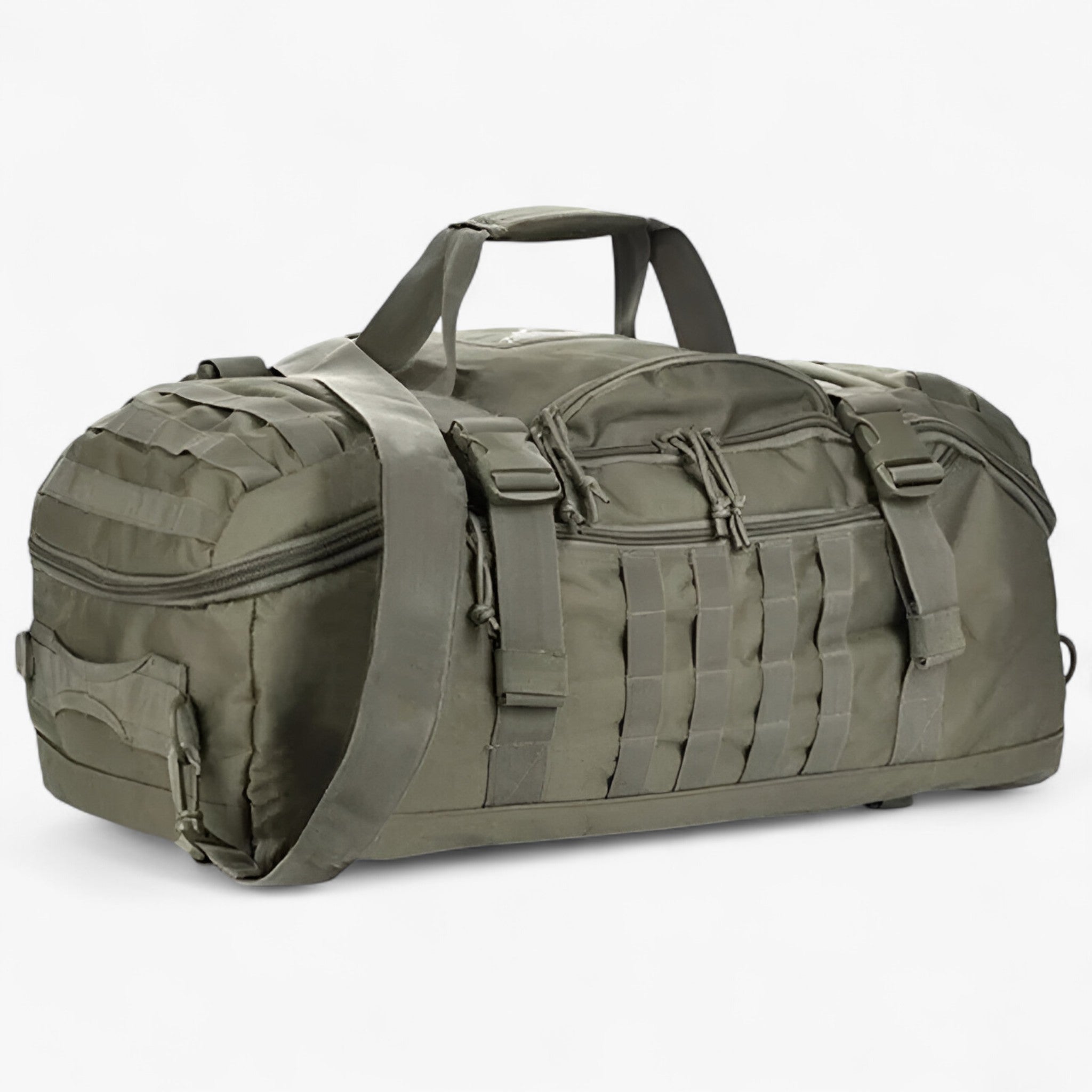 Duffle Bag : Heren Polyester Duffle Bag voor Buitenactiviteiten - Groen in Groen van Pantino