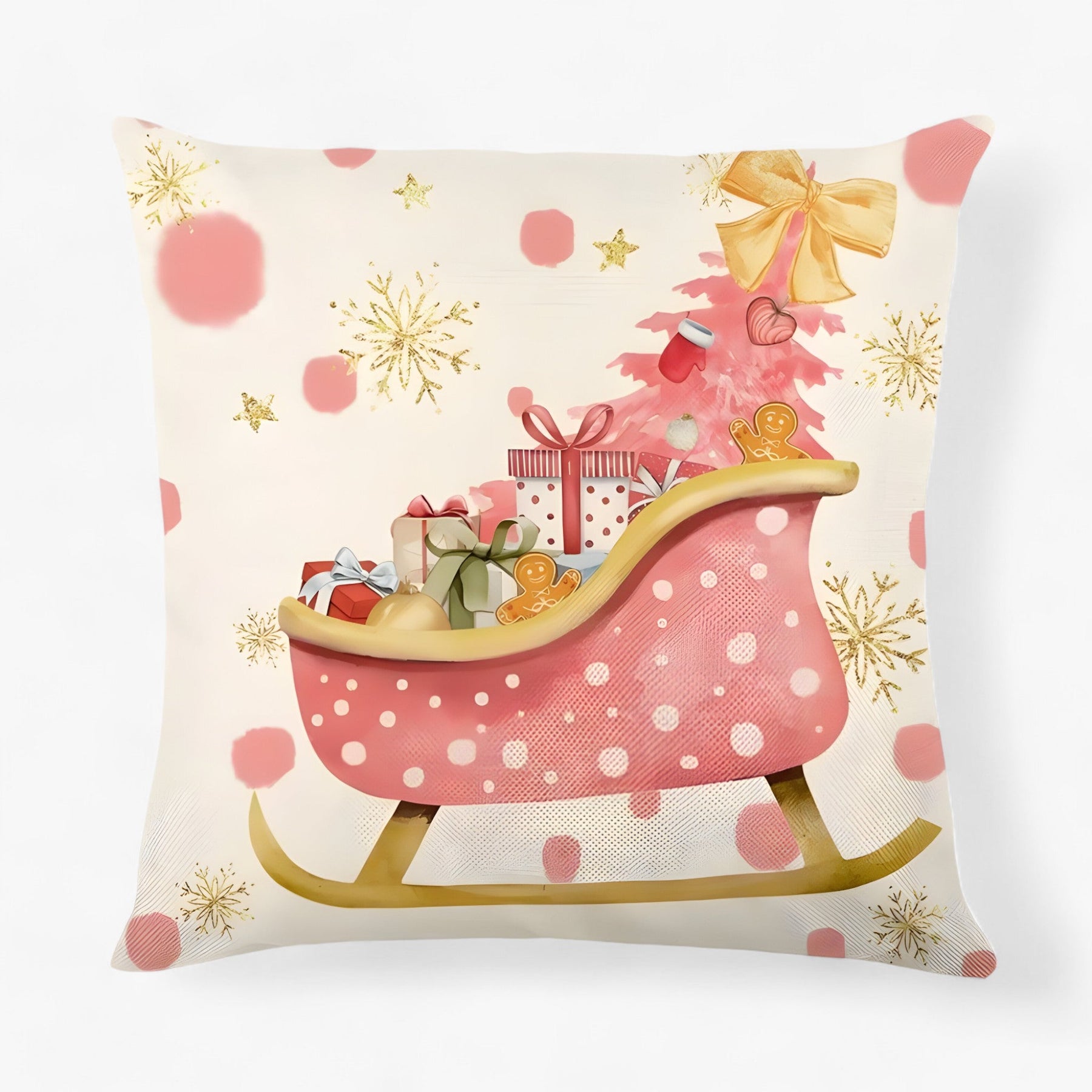 home & garden : Housse de Coussin en Lin de Noël - Décor Festif Et Confortable Pour La Maison in 31 van Pantino