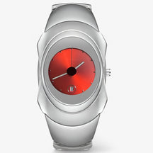 watches : Horloge S Glanzend Rood - Luxe Lichtgevend in S Glanzend rood van Pantino