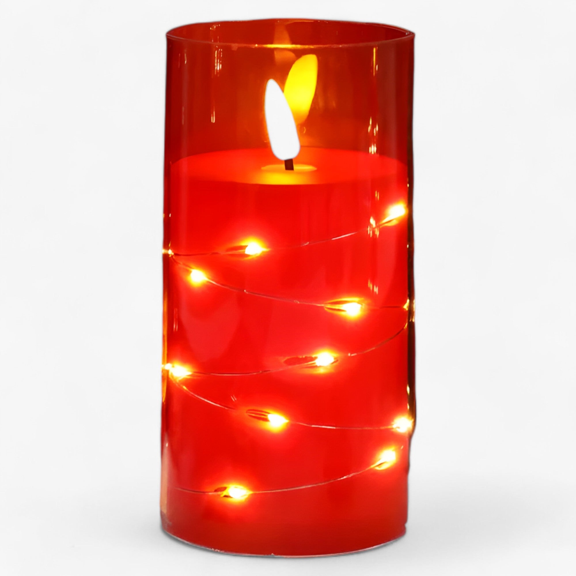 home & garden : Elektronische Kaars - Sfeervolle Verlichting - Beige in van Pantino
