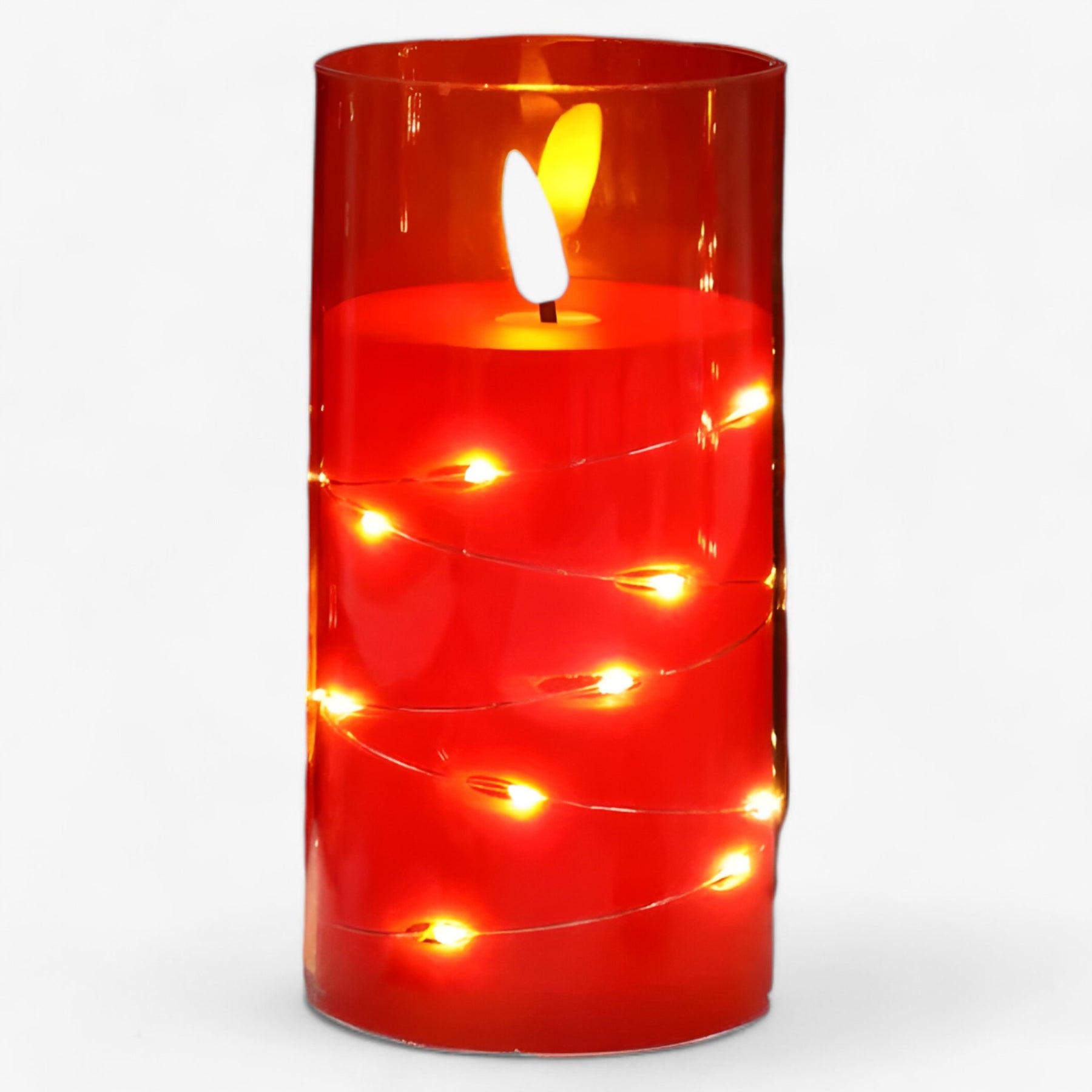 home & garden : Elektronische Kaars - Sfeervolle Verlichting - Beige in van Pantino
