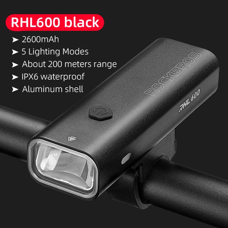 outdoor equipment : Koplamp voor Fietsen - RHL600 Blauwe Type-C in van Pantino